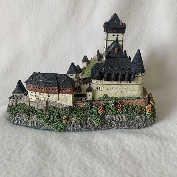 Vtg Danbury Mint Karlstejn Castle Enchanted Castles Of Europe Czech Republic - Picture 4 of 12